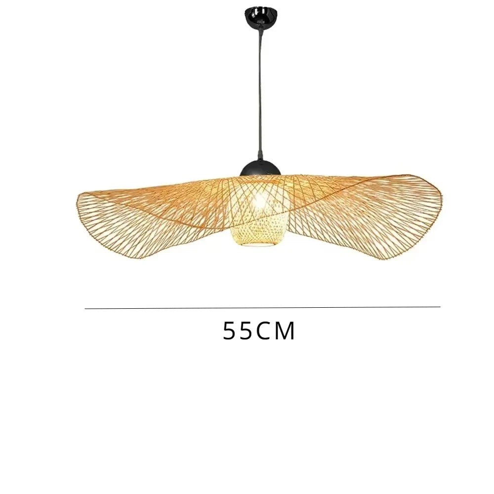 Rattan Woven Bamboo Pendant light
