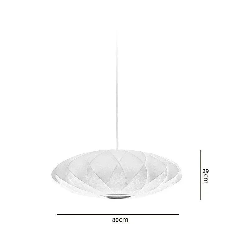2025 Denmark Design Bubble Silk Pendant Lamp Chandelier Suspension Hanging Light For Dining Living Room Kitchen Island Bedroom L