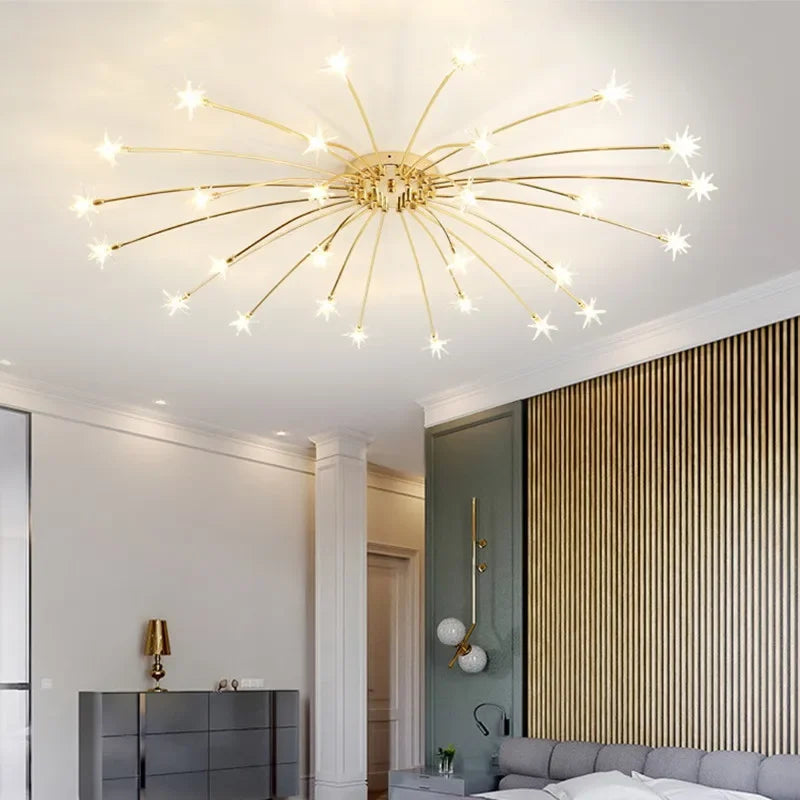 2025 Nordic Sky Star Ceiling Chandelier