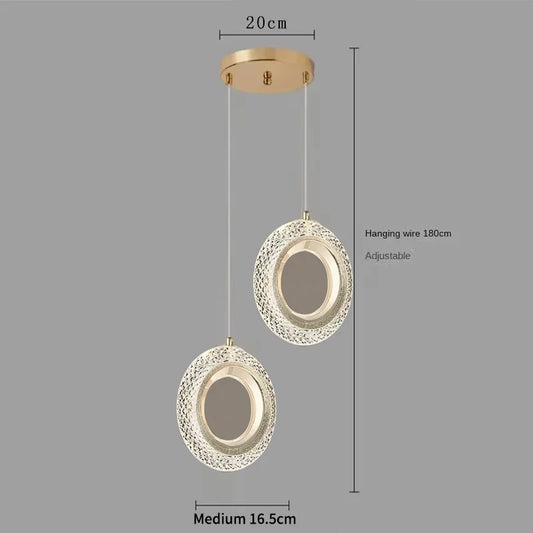 Modern Minimalist Ring Pendant Lamp