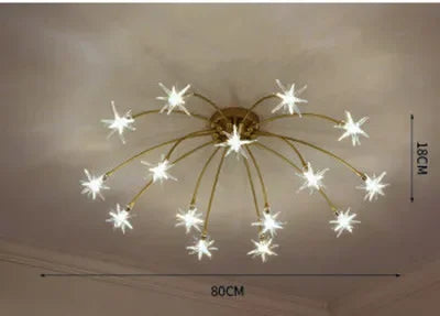 2025 Nordic Sky Star Ceiling Chandelier