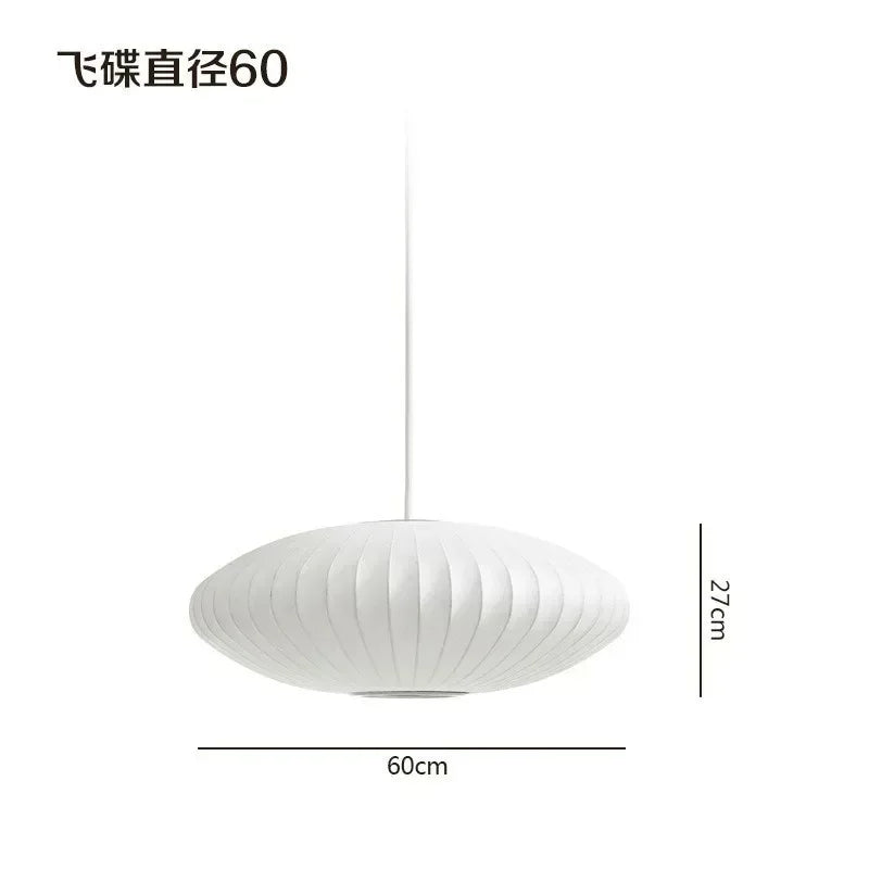 2025 Denmark Design Bubble Silk Pendant Lamp Chandelier Suspension Hanging Light For Dining Living Room Kitchen Island Bedroom L