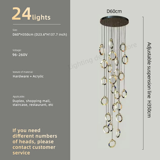 Staircase Chandelier