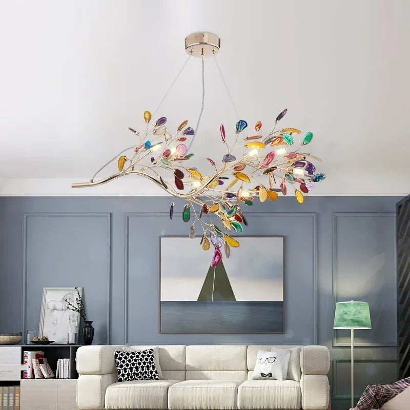 Agate Ceiling Chandelier