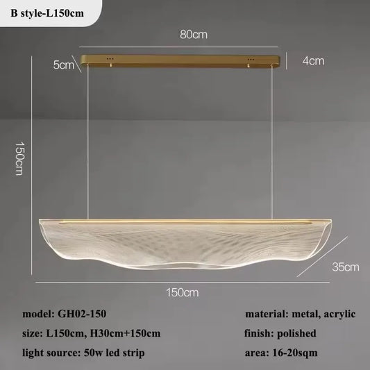 Modern Minimalist LED Chandelier