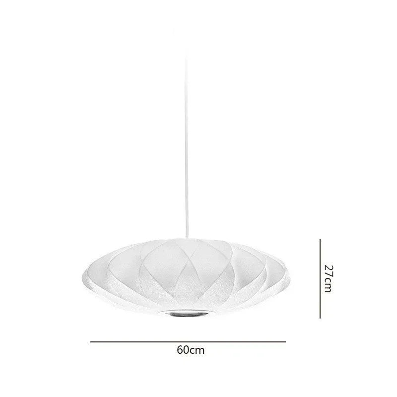 2025 Denmark Design Bubble Silk Pendant Lamp Chandelier Suspension Hanging Light For Dining Living Room Kitchen Island Bedroom L