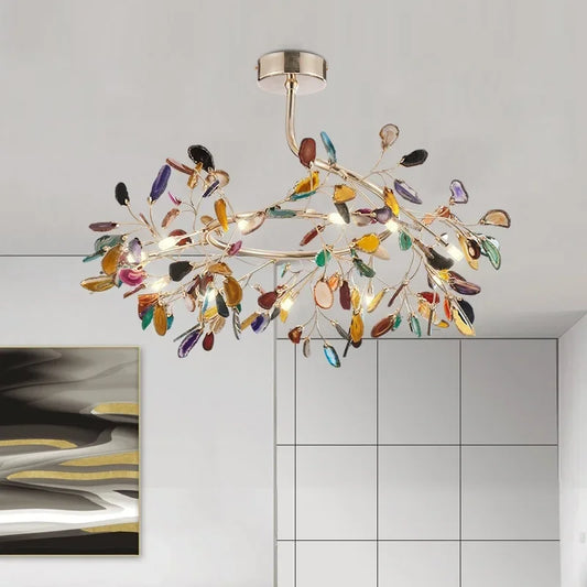 Agate Ceiling Chandelier