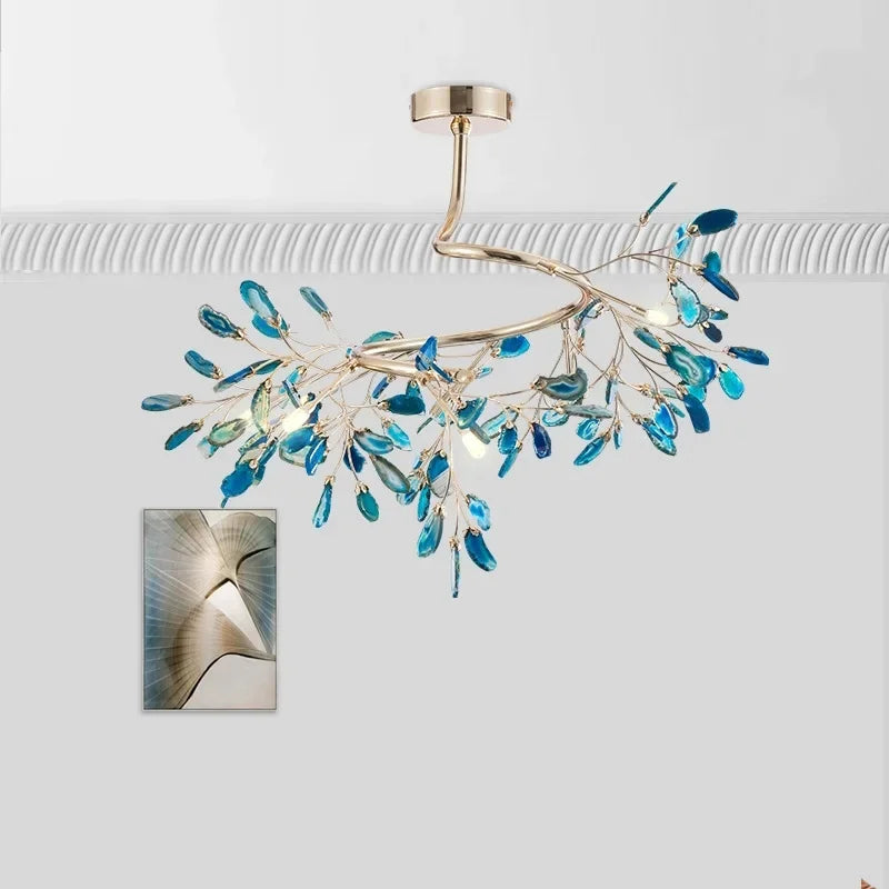 Agate Ceiling Chandelier