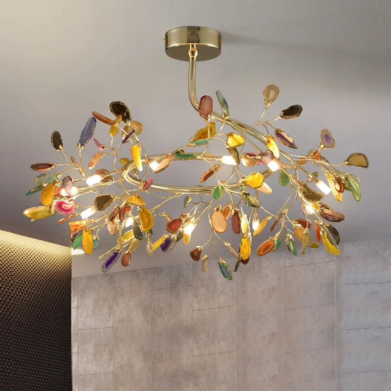 Agate Ceiling Chandelier