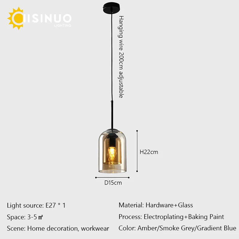 Adjustable Cord Pendant Light