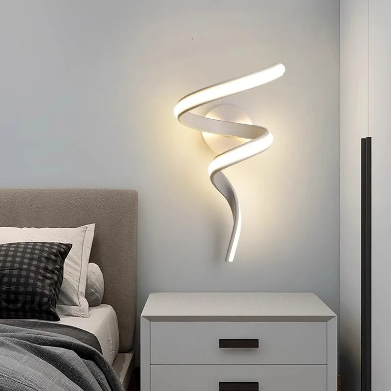 Spiral Sconce LED Wall Light