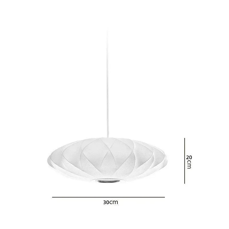 2025 Denmark Design Bubble Silk Pendant Lamp Chandelier Suspension Hanging Light For Dining Living Room Kitchen Island Bedroom L