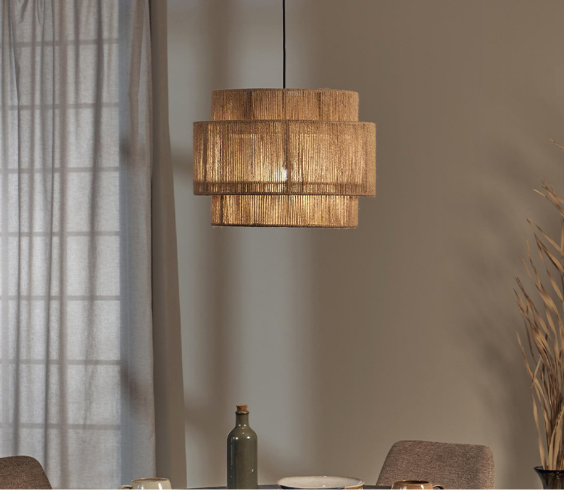 Retro Hand-woven Ceiling light