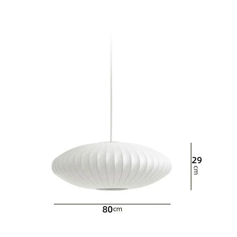 2025 Denmark Design Bubble Silk Pendant Lamp Chandelier Suspension Hanging Light For Dining Living Room Kitchen Island Bedroom L