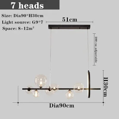 Nordic Bubble Ceiling Chandelier