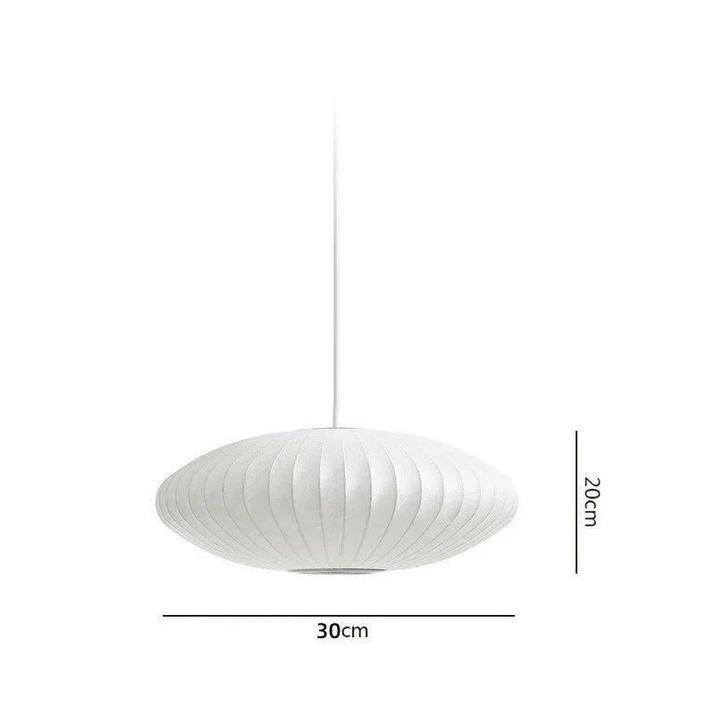 2025 Denmark Design Bubble Silk Pendant Lamp Chandelier Suspension Hanging Light For Dining Living Room Kitchen Island Bedroom L