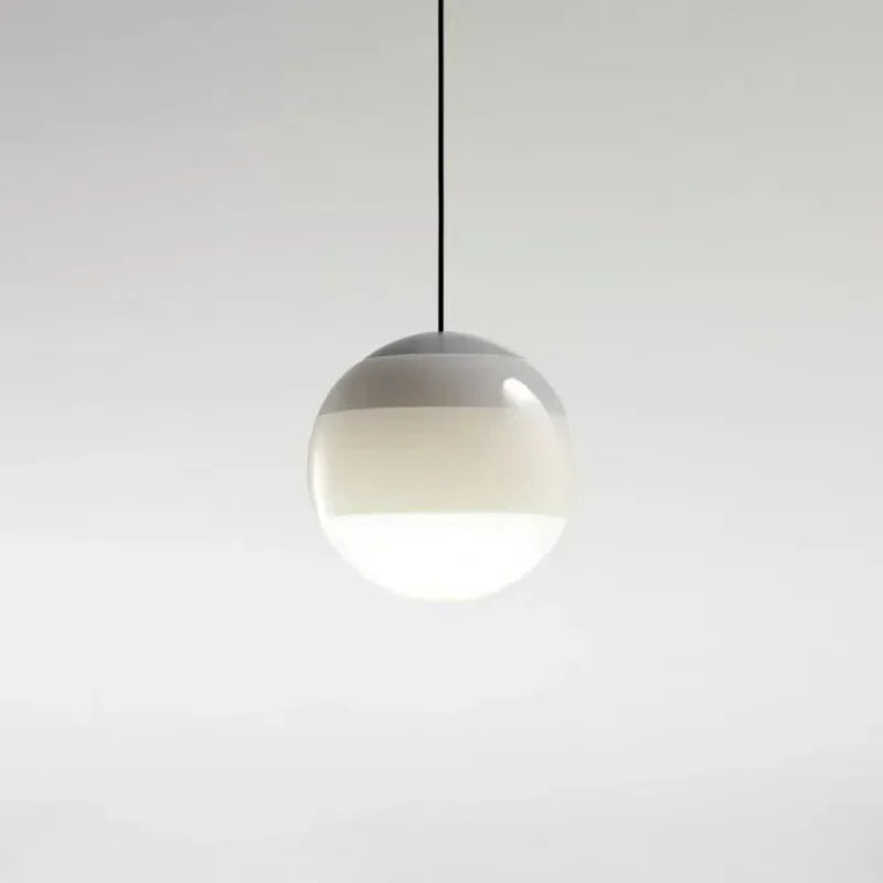 Rainbow Gradient Glass Pendant Light