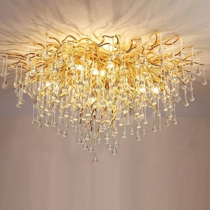 Luxury Crystal LED Ceiling Chandelier