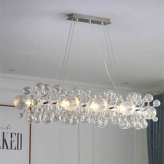 Glass Bubble Chandelier