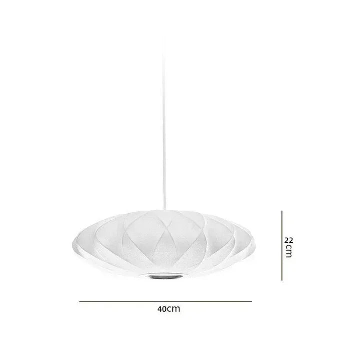 2025 Denmark Design Bubble Silk Pendant Lamp Chandelier Suspension Hanging Light For Dining Living Room Kitchen Island Bedroom L
