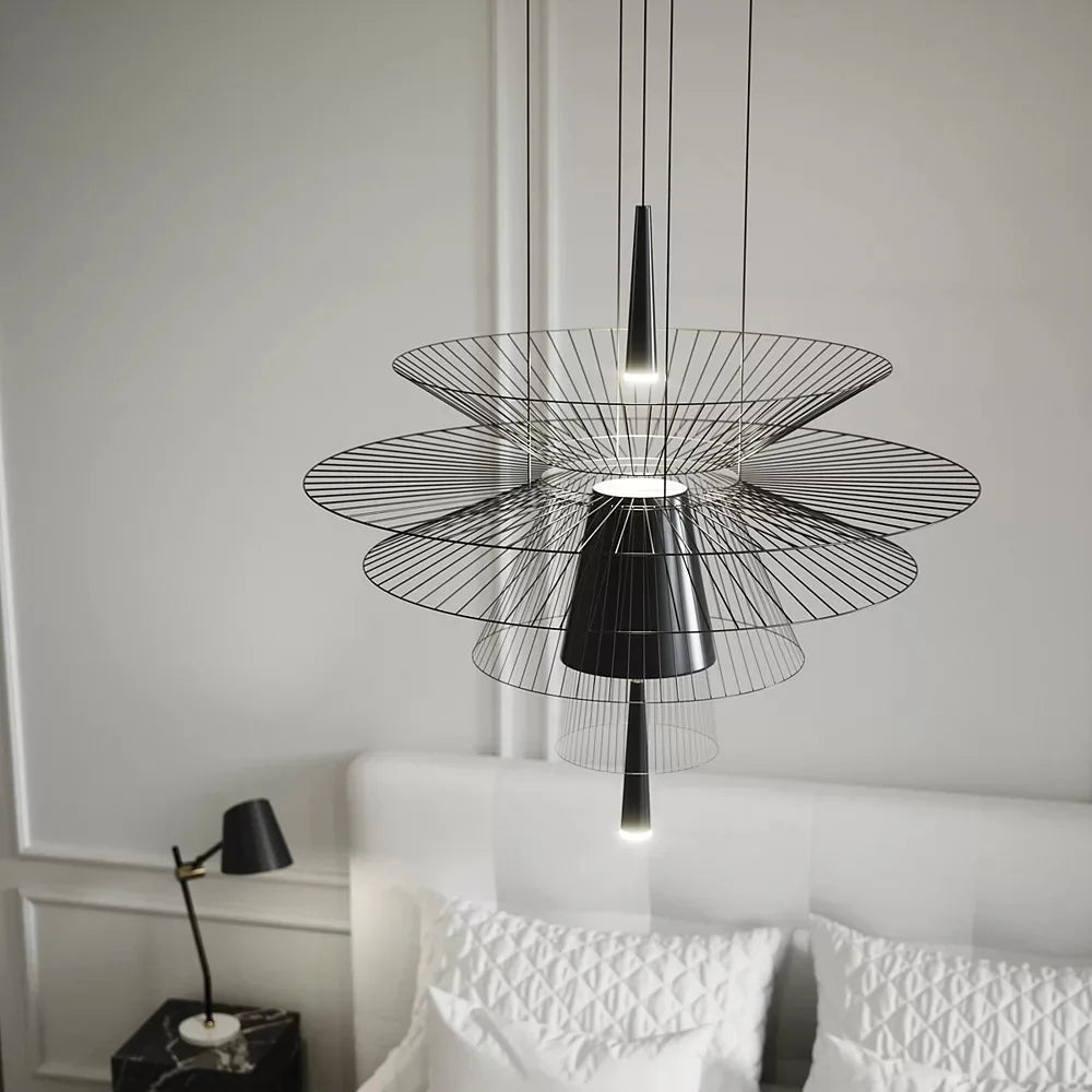 Modern Mesh Metal Pendant Light