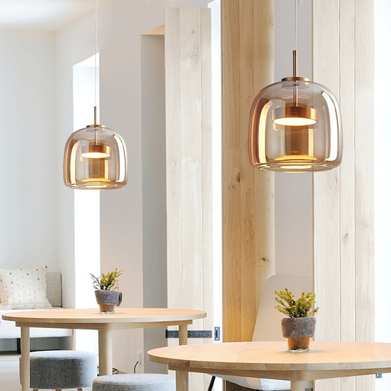 Italian Glass Ceiling Light