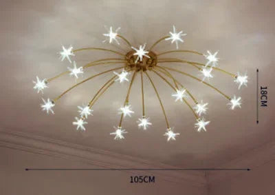 2025 Nordic Sky Star Ceiling Chandelier