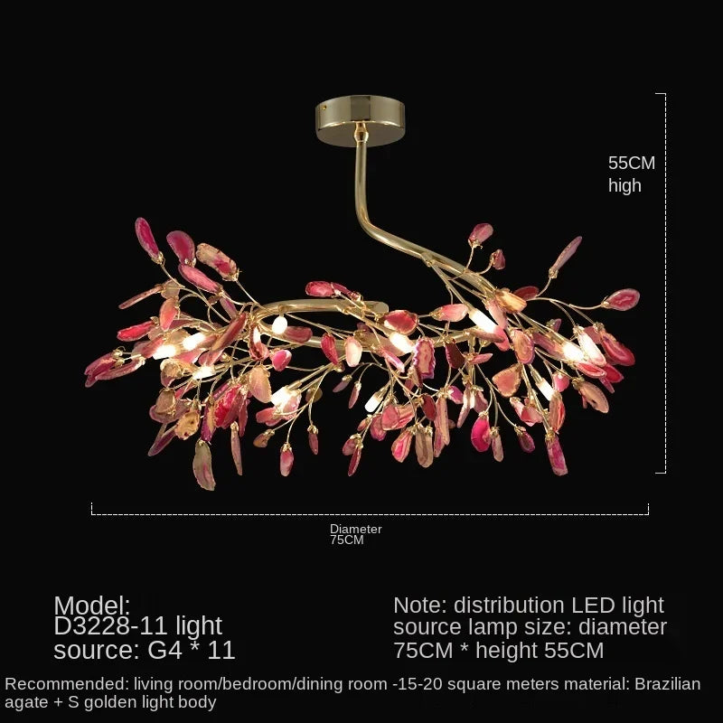 Agate Ceiling Chandelier