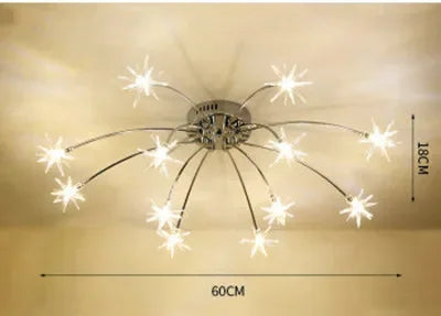 2025 Nordic Sky Star Ceiling Chandelier