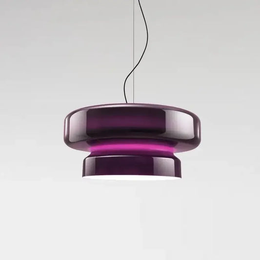 Coloured Glass Pendant Light