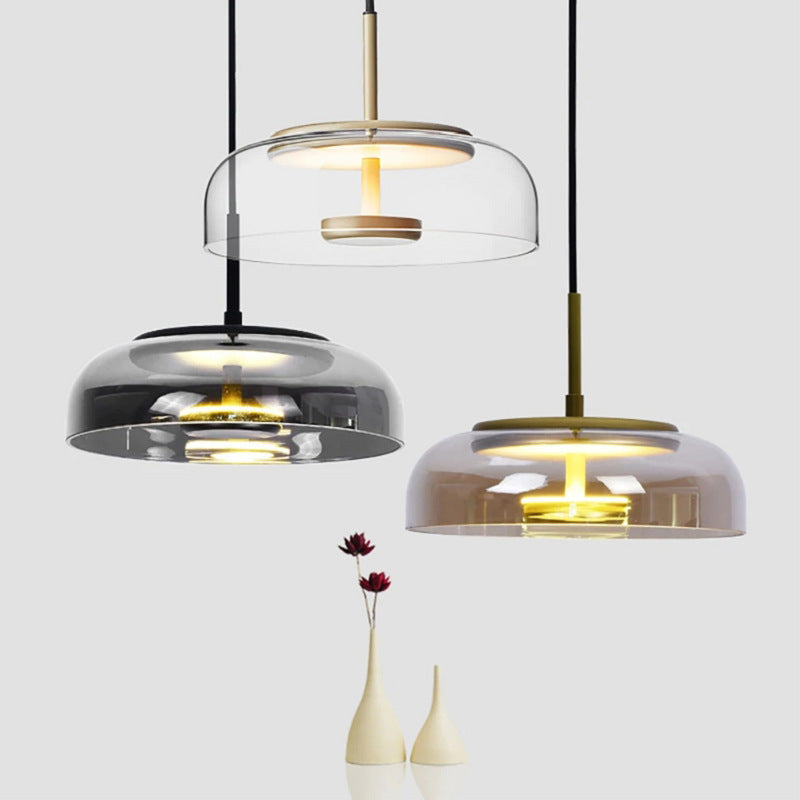 Italian Glass Ceiling Light
