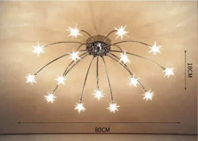 2025 Nordic Sky Star Ceiling Chandelier