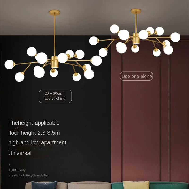 Nordic Tree Branch LED Chandelier