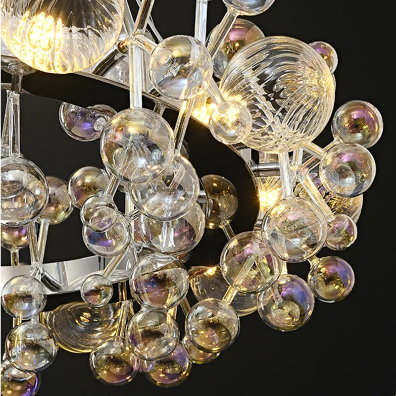 Glass Bubble Chandelier