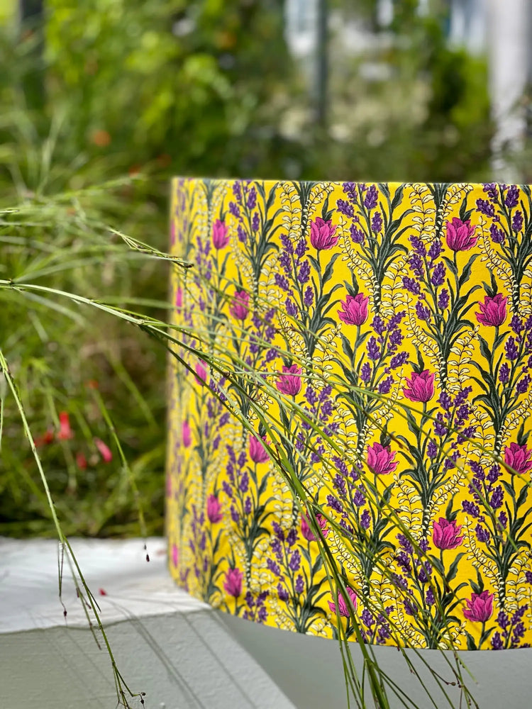 Yellow lampshades