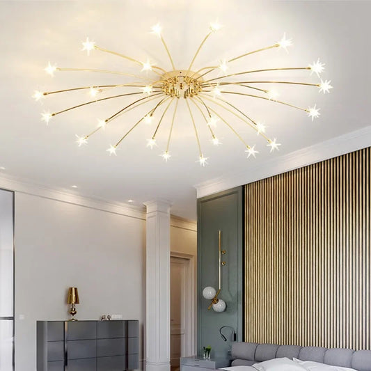 2025 Nordic Sky Star Ceiling Chandelier