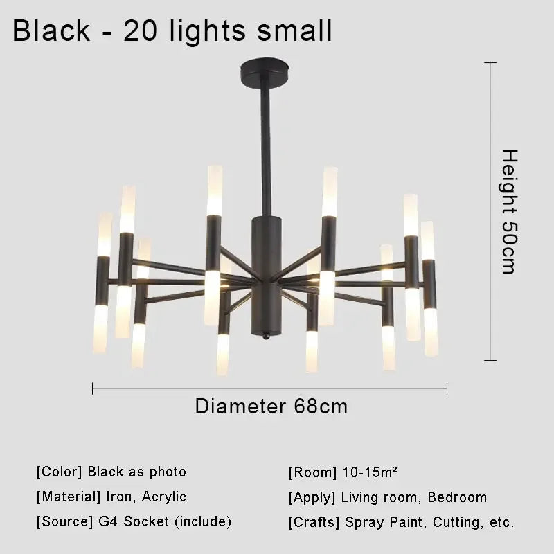 Modern design ceiling chandelier