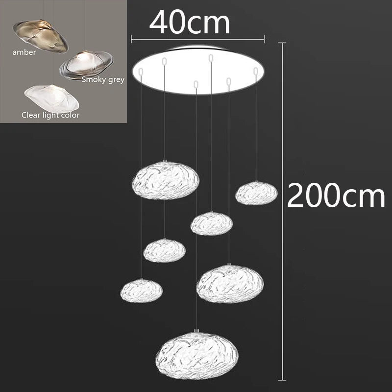 Nordic Staircase Pendant Chandelier