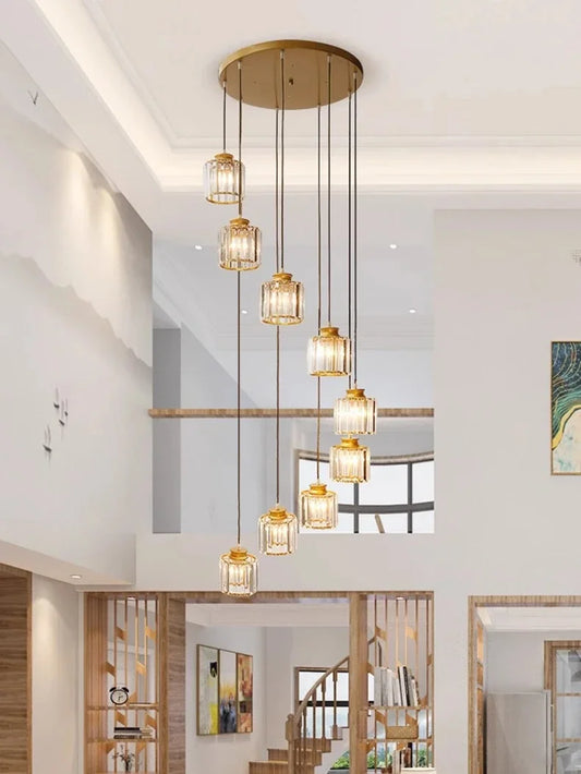 Staircase Ceiling Pendant Chandelier Light