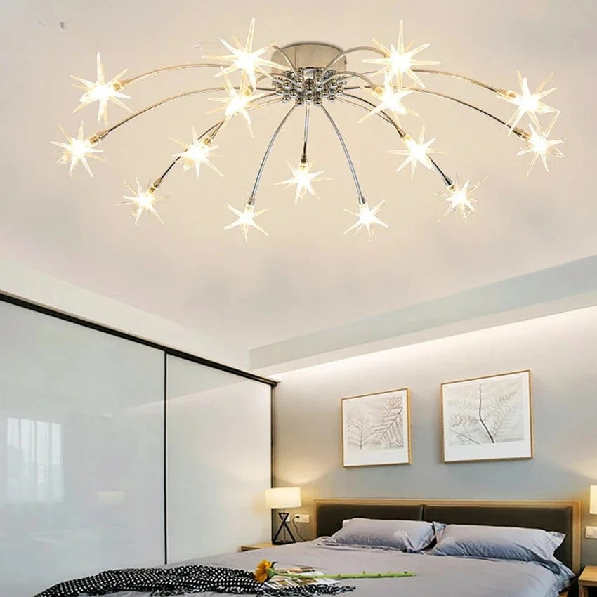 2025 Nordic Sky Star Ceiling Chandelier