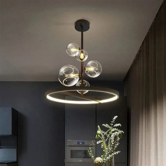 Nordic Style Ring Ceiling Chandelier
