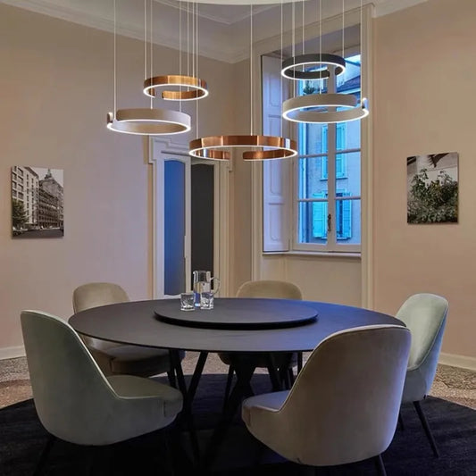 Nordic Ring Dimmable Pendant Ceiling Light