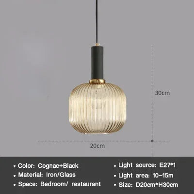 Nordic Glass Pendant Light