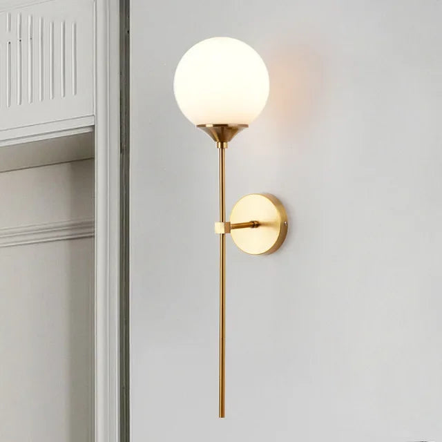 Nordic LED Glass Ceiling Lamp