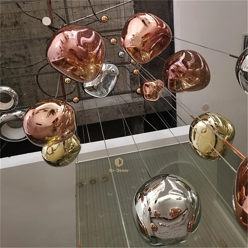 LED Coloured Pendant Light