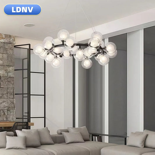 Bubble chandelier light