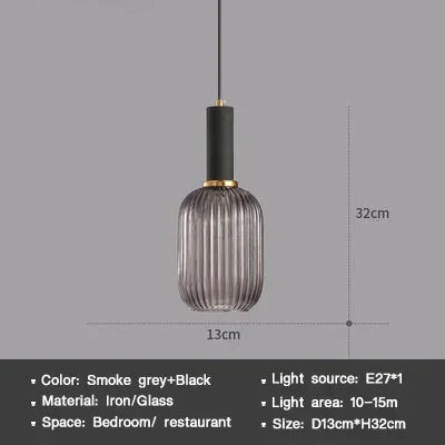 Nordic Glass Pendant Light