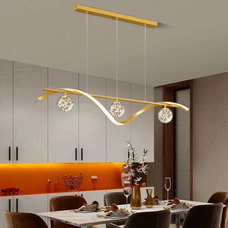 New Modern LED Nordic Chandelier