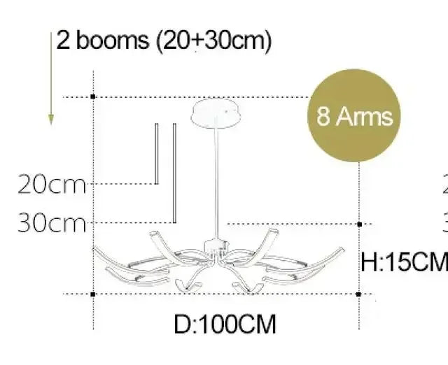 Modern Ceiling Chandelier
