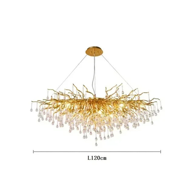 Luxury Crystal LED Ceiling Chandelier